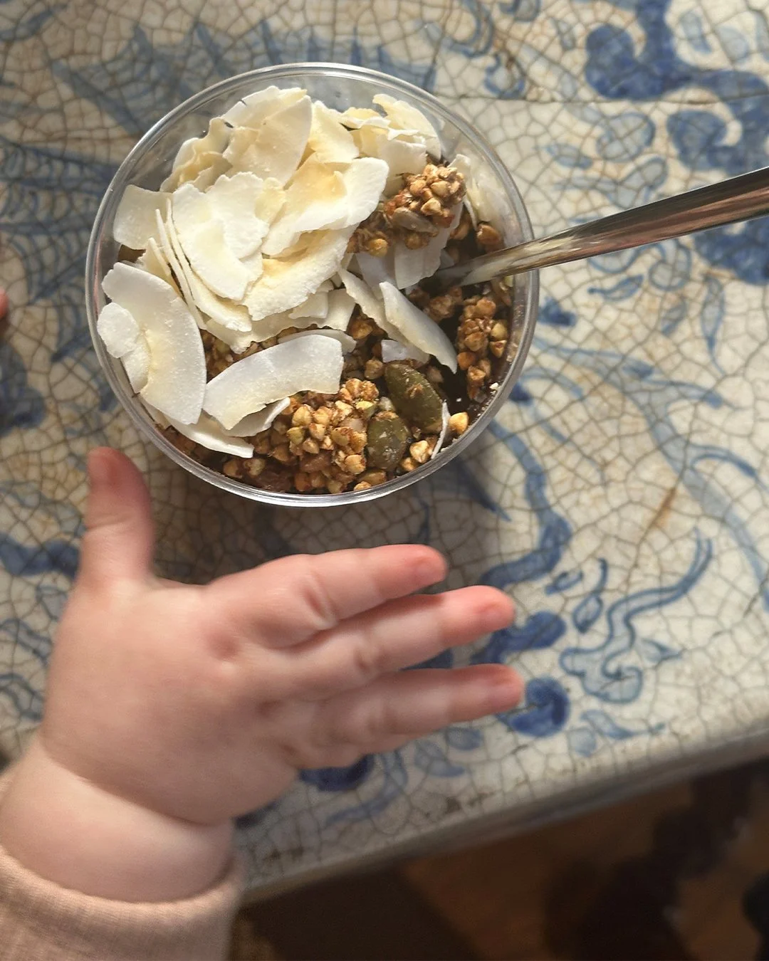 Two little hands that are part of everything I do.