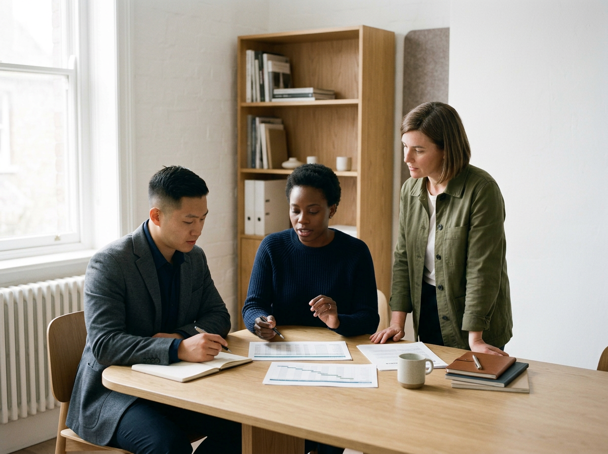 A part time cfo helping his clients