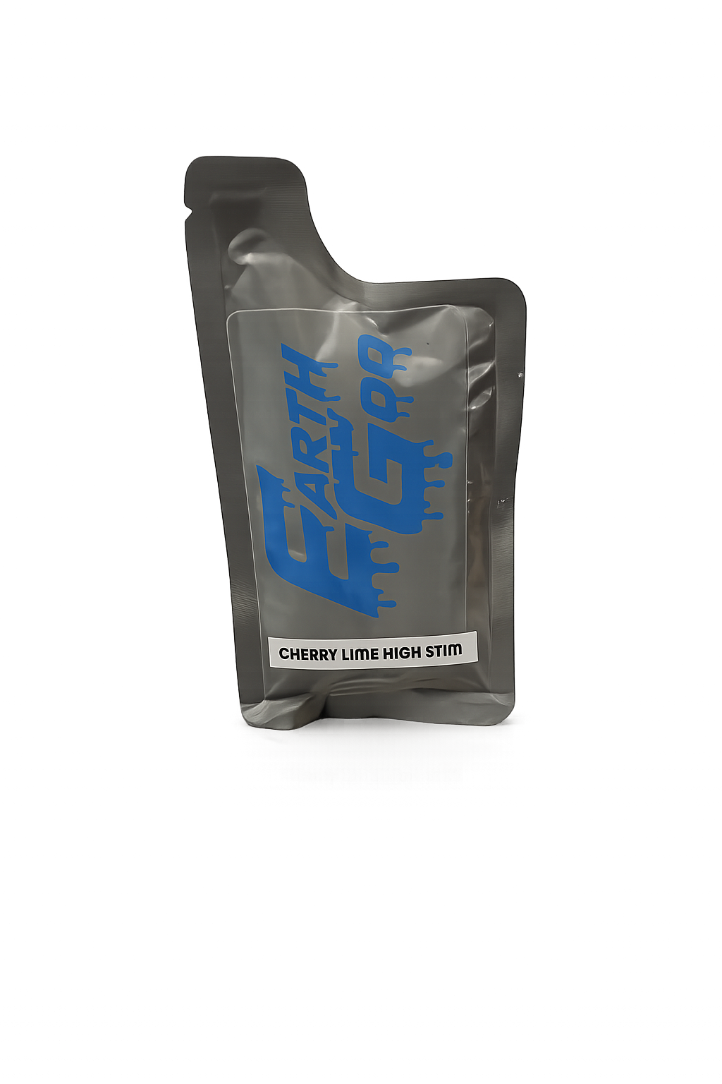 A silver packet of Star TFG 7th product with a label reading Cherry Lime High Stim, placed on a white surface.