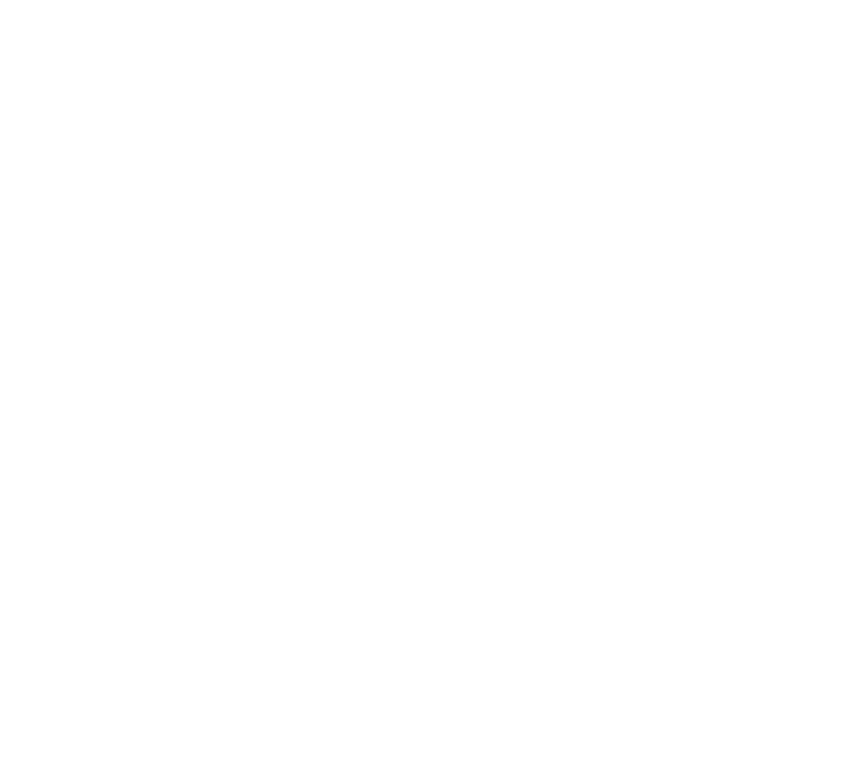 Empty black circular badge with white wavy border
