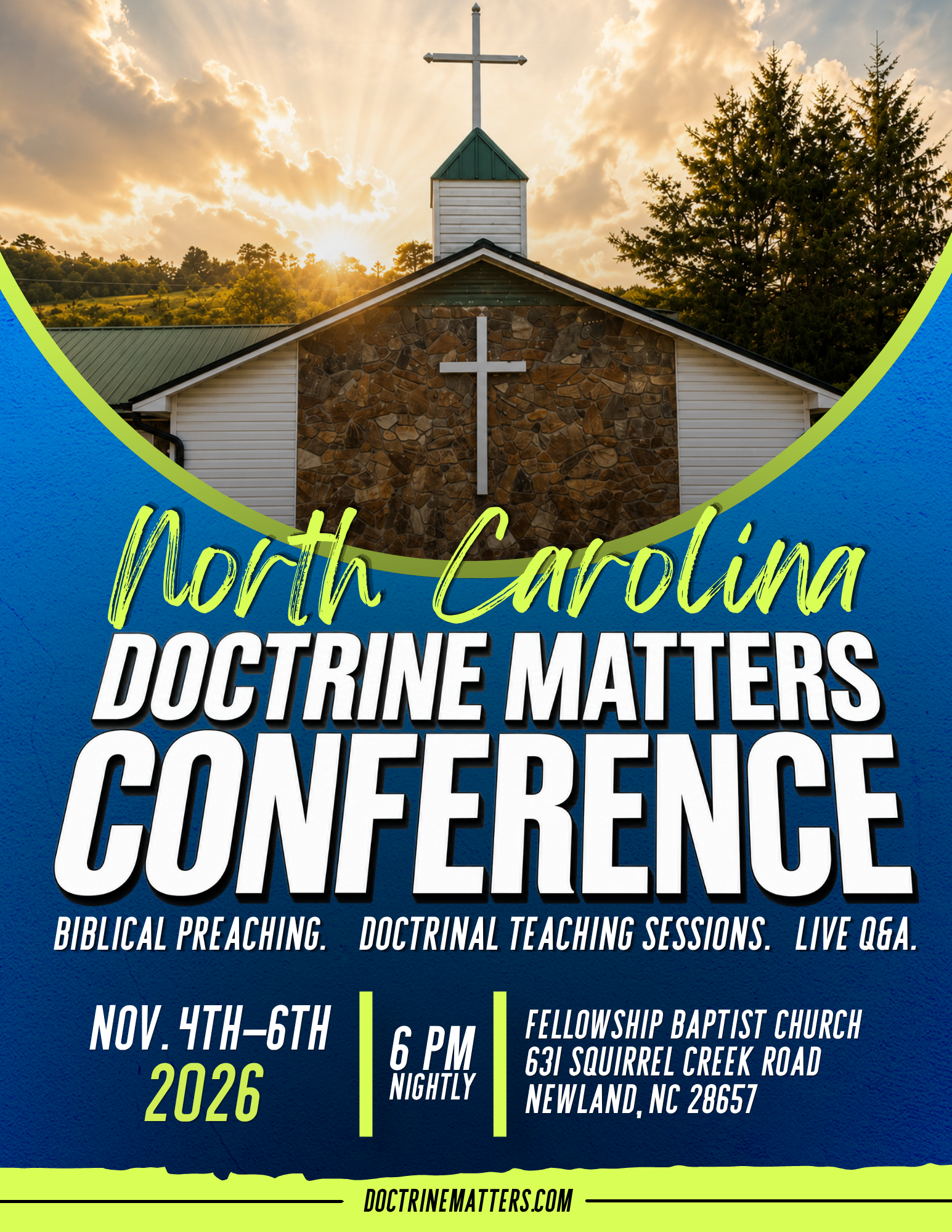 Doctrine Matters Conference