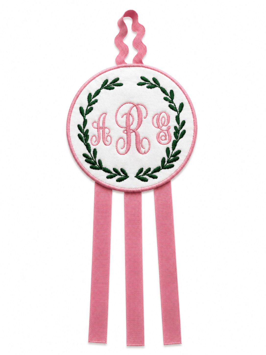Monogram Bow Holder!