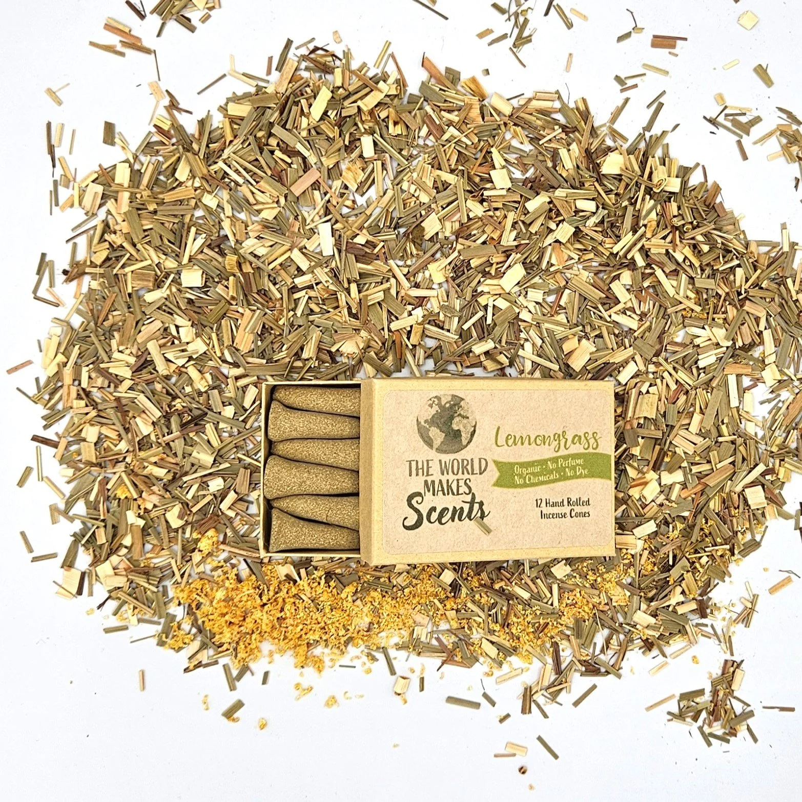 Nouen's Lemongrass Organic Incense Cones