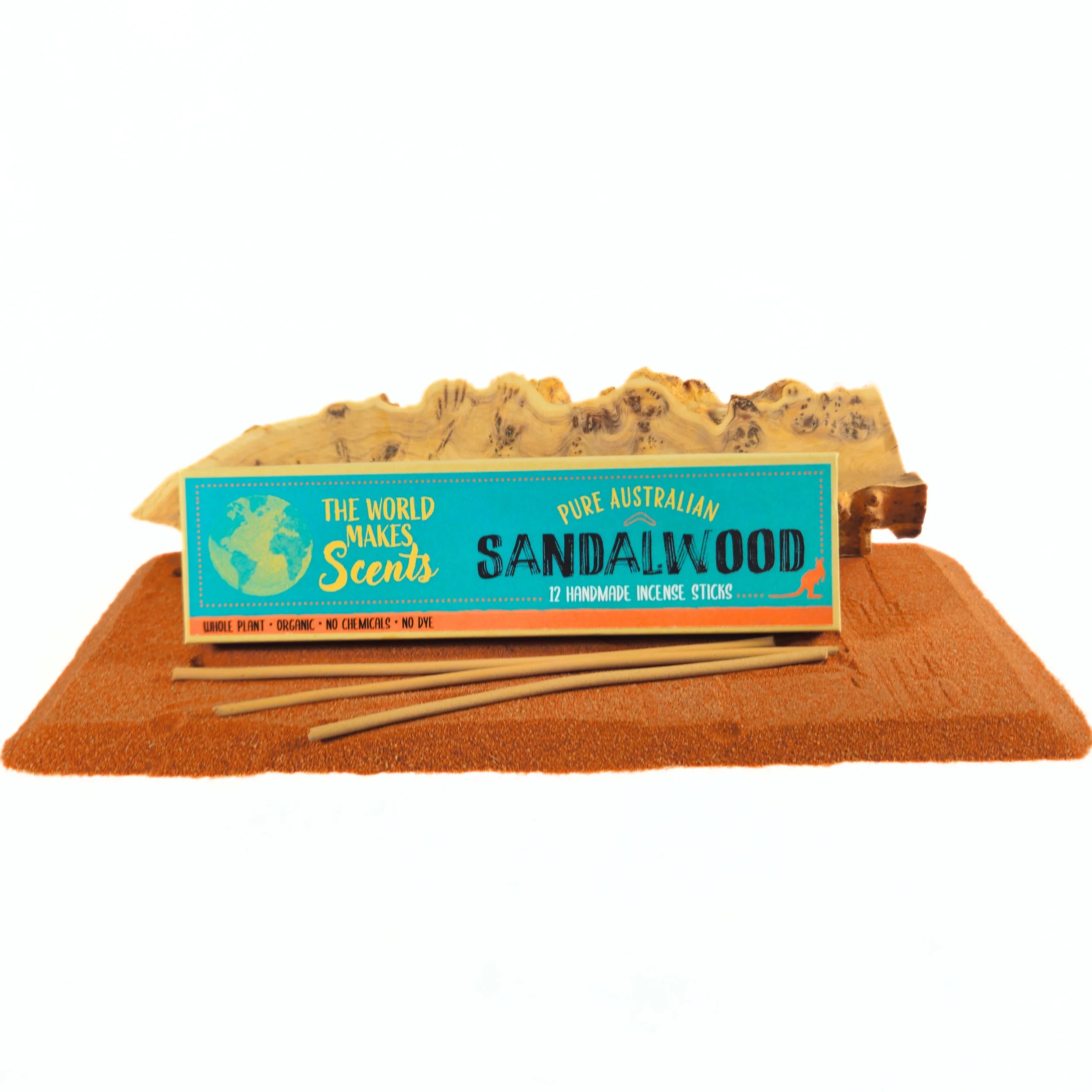 Australian Sandalwood Organic Incense Sticks