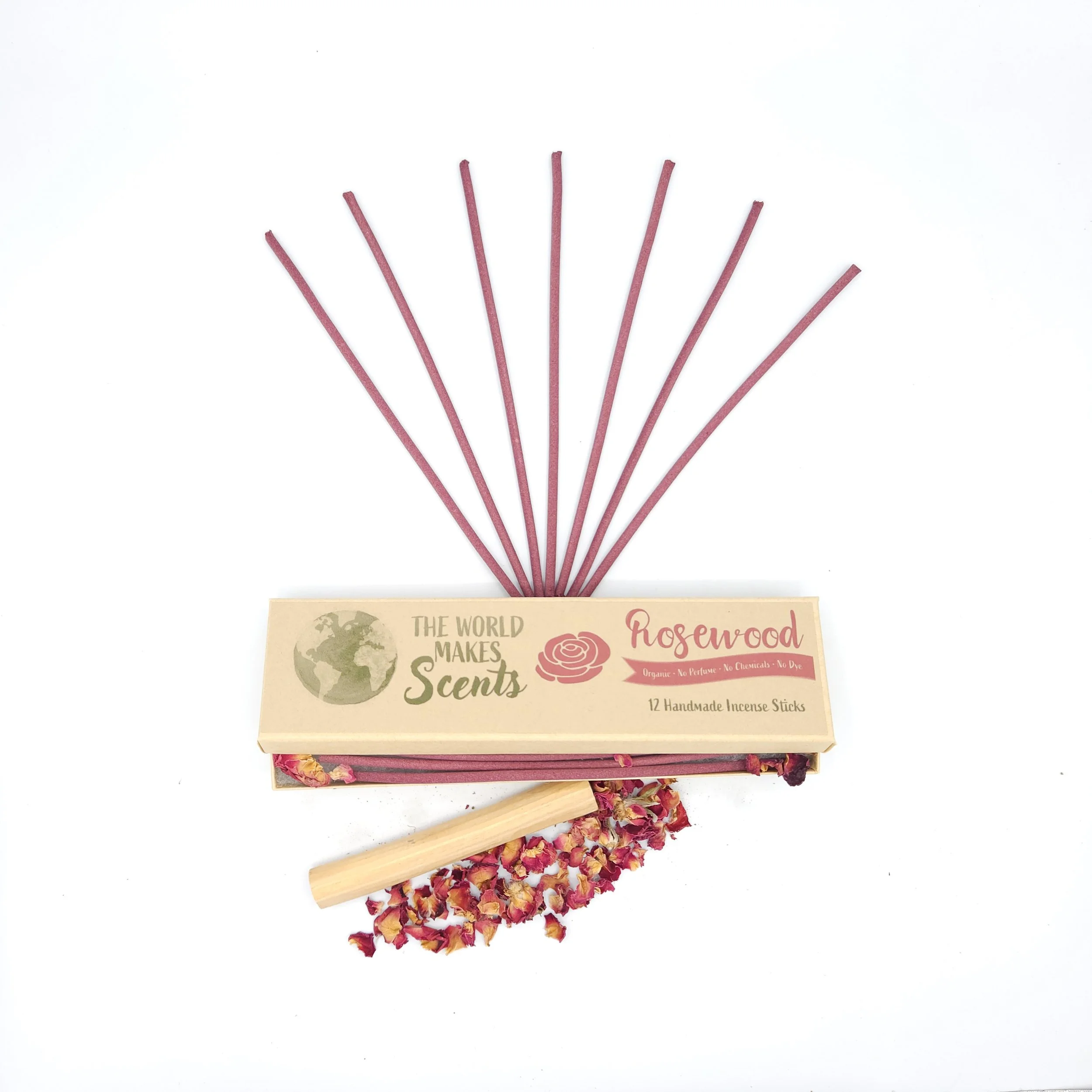 RoseWood Organic Incense Sticks