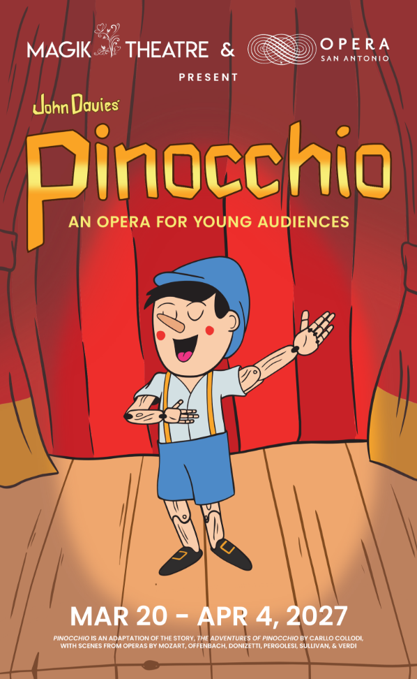 John Davies’s Pinocchio (Blue Lady/Olympia)-                   OPERA San Antonio