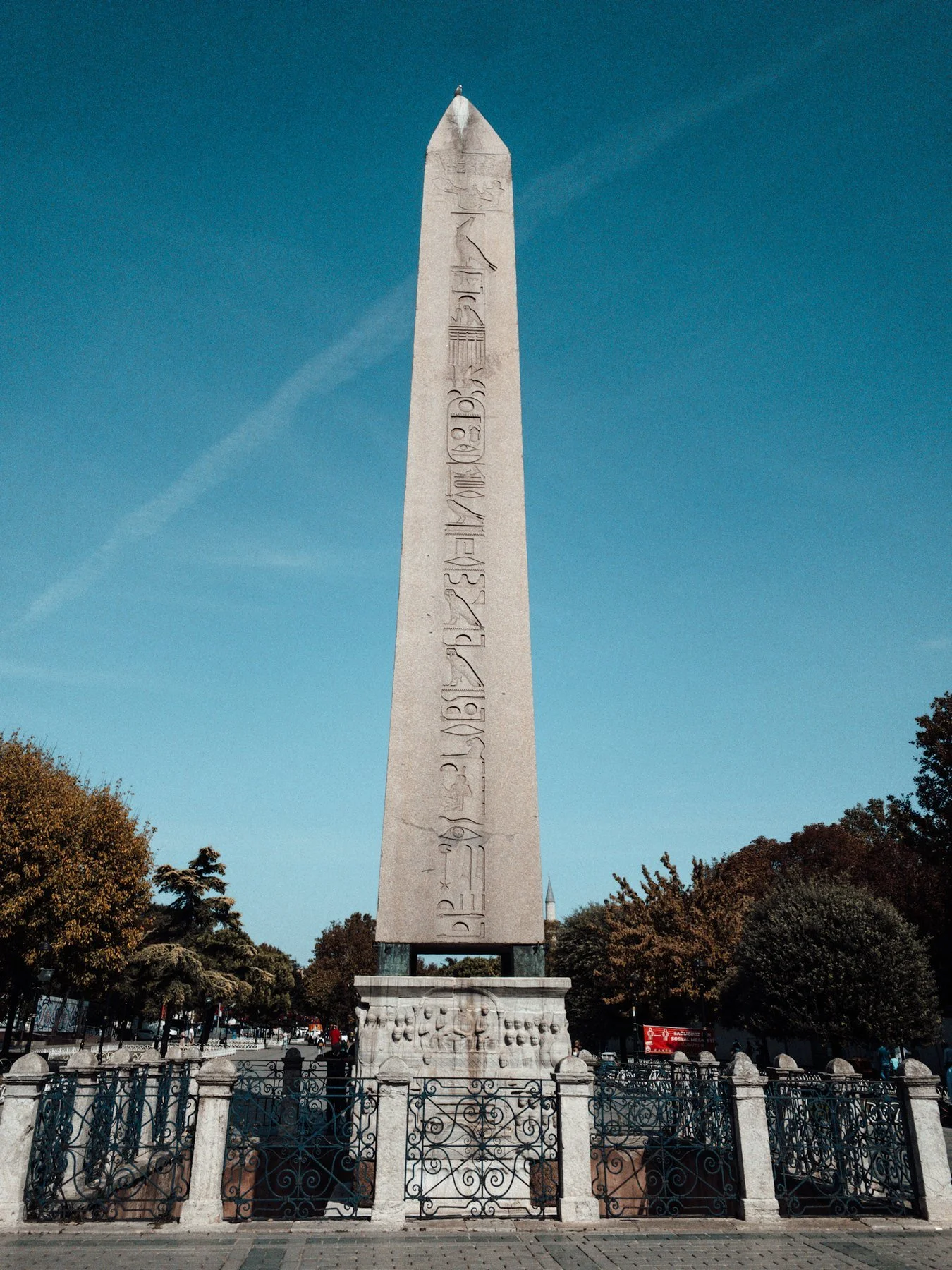 The Obelisk of Theodosius in Sultanahmet Square, Istanbul.