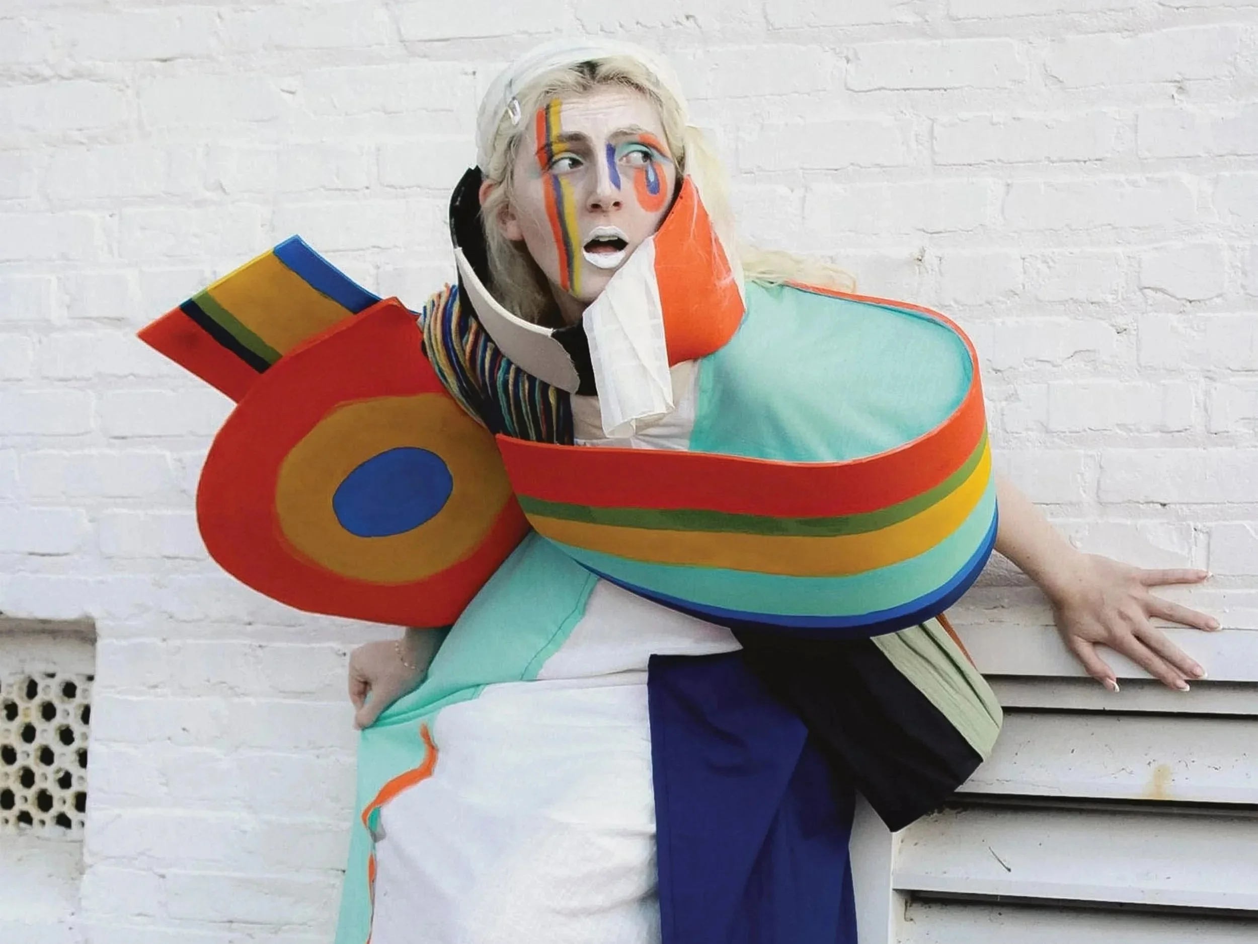 Abstract Expressionist Garment