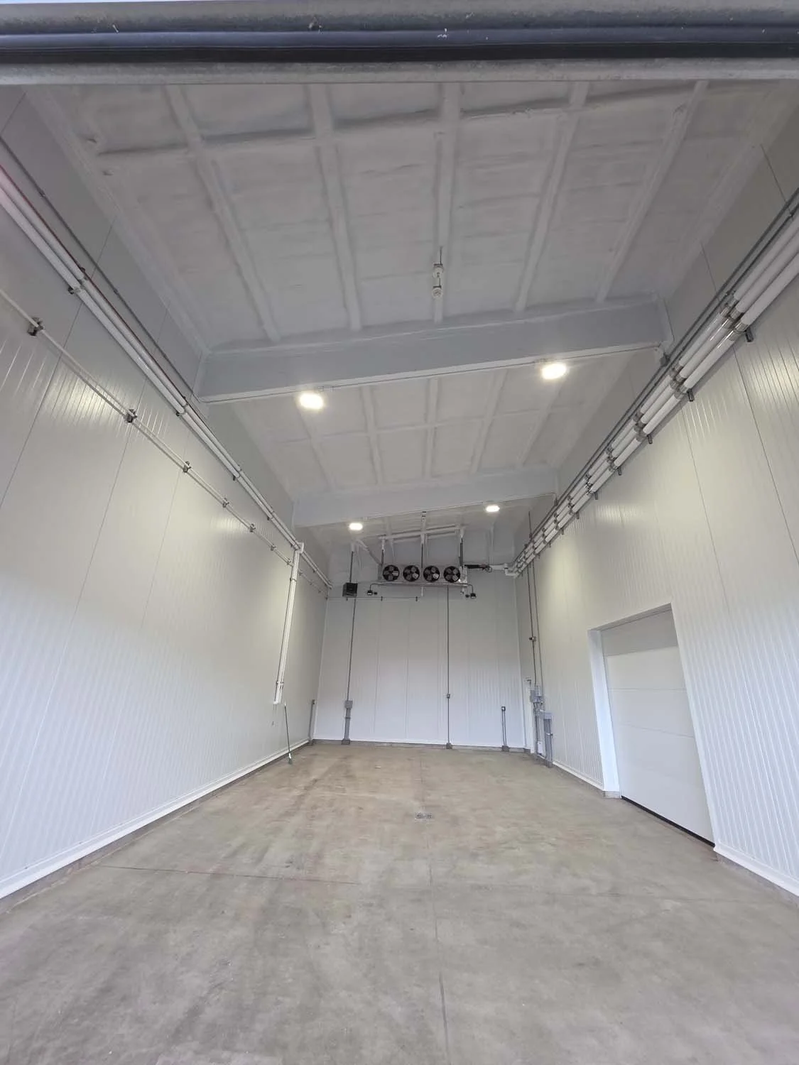 Commercial Spray Foam Insulation in a Dayton Winery Production Building