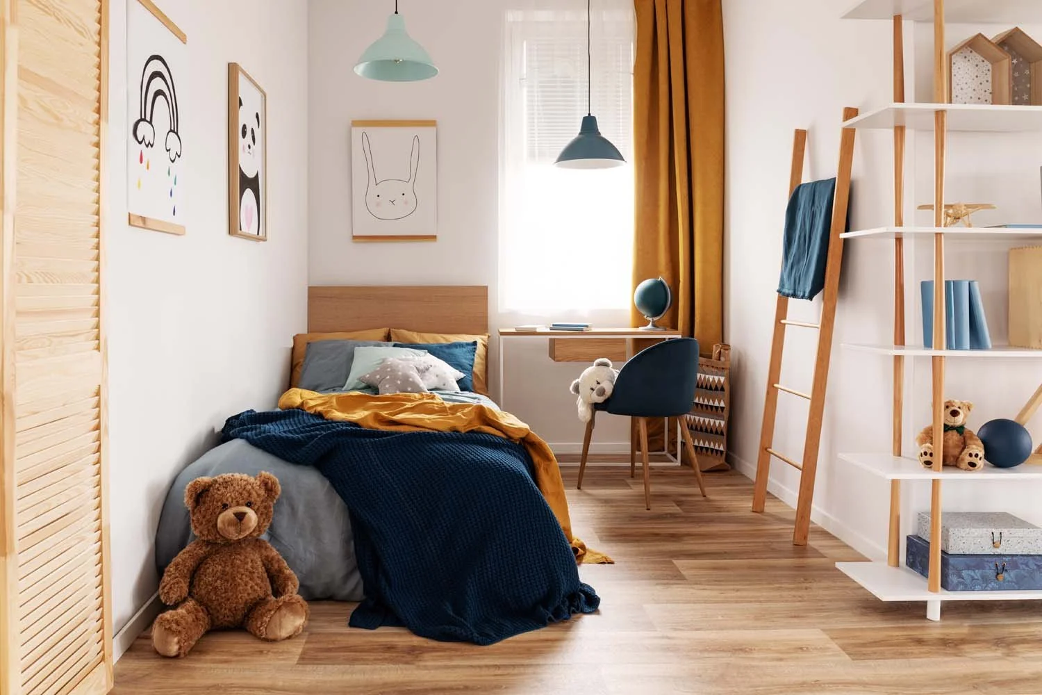 Child's bedroom that's too hot or too cold