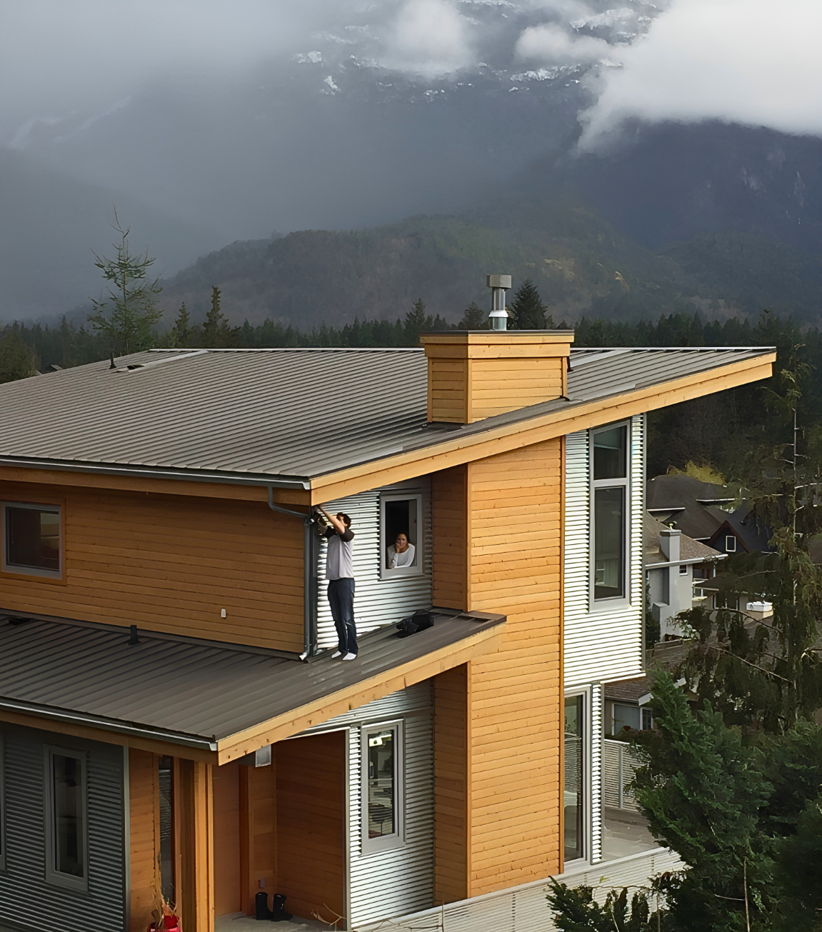 Custom home electrical finishing stage, Squamish BC