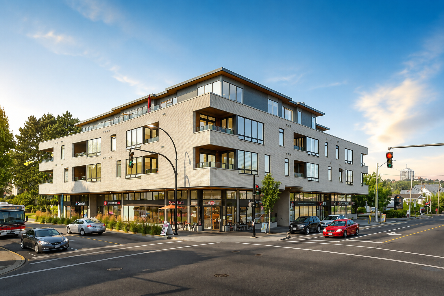 Exterior commercial property photography by Soriano property media