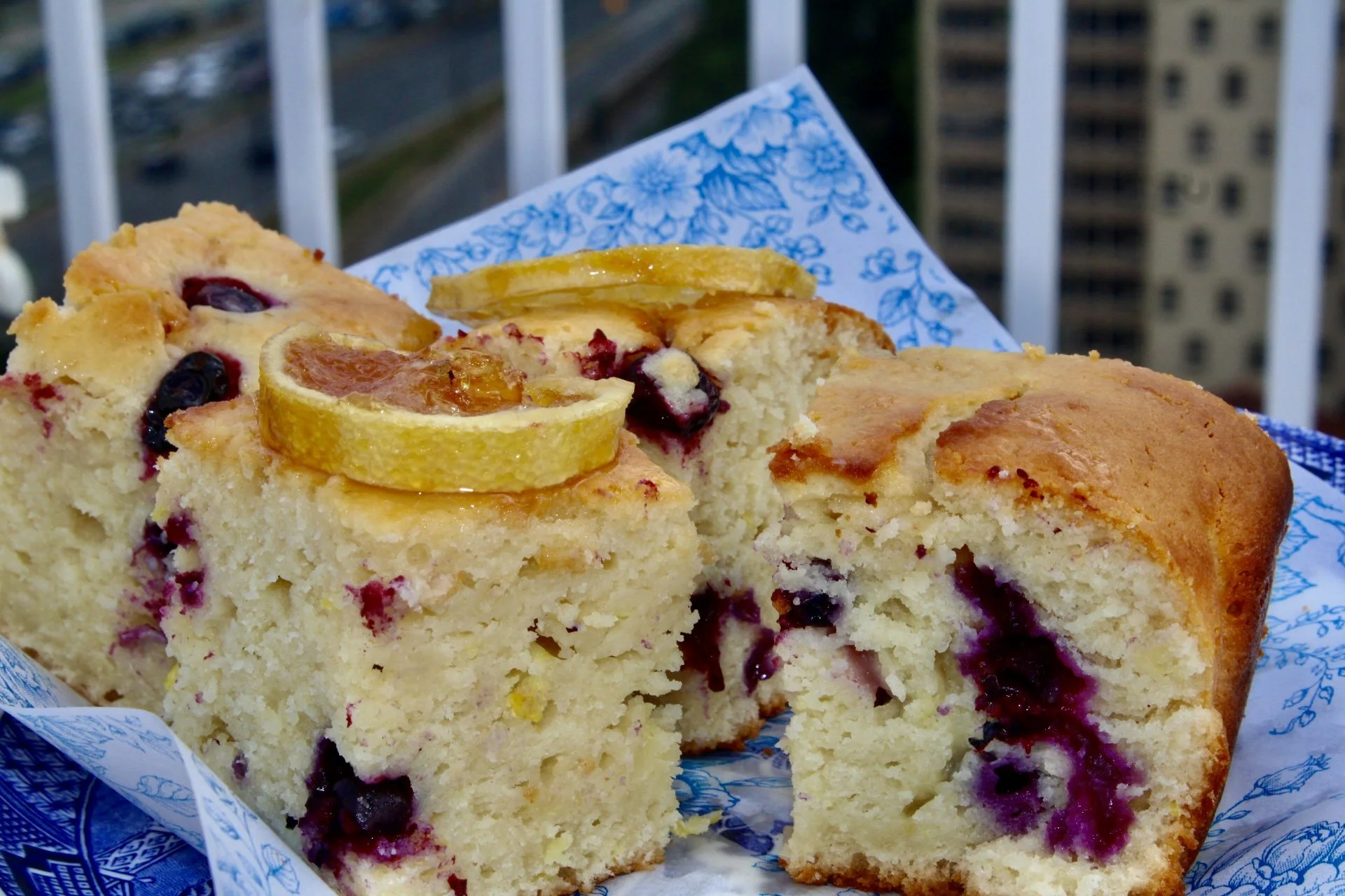 Lemon Blueberry Cake