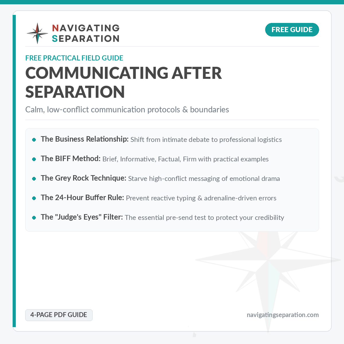 Communicating After Separation