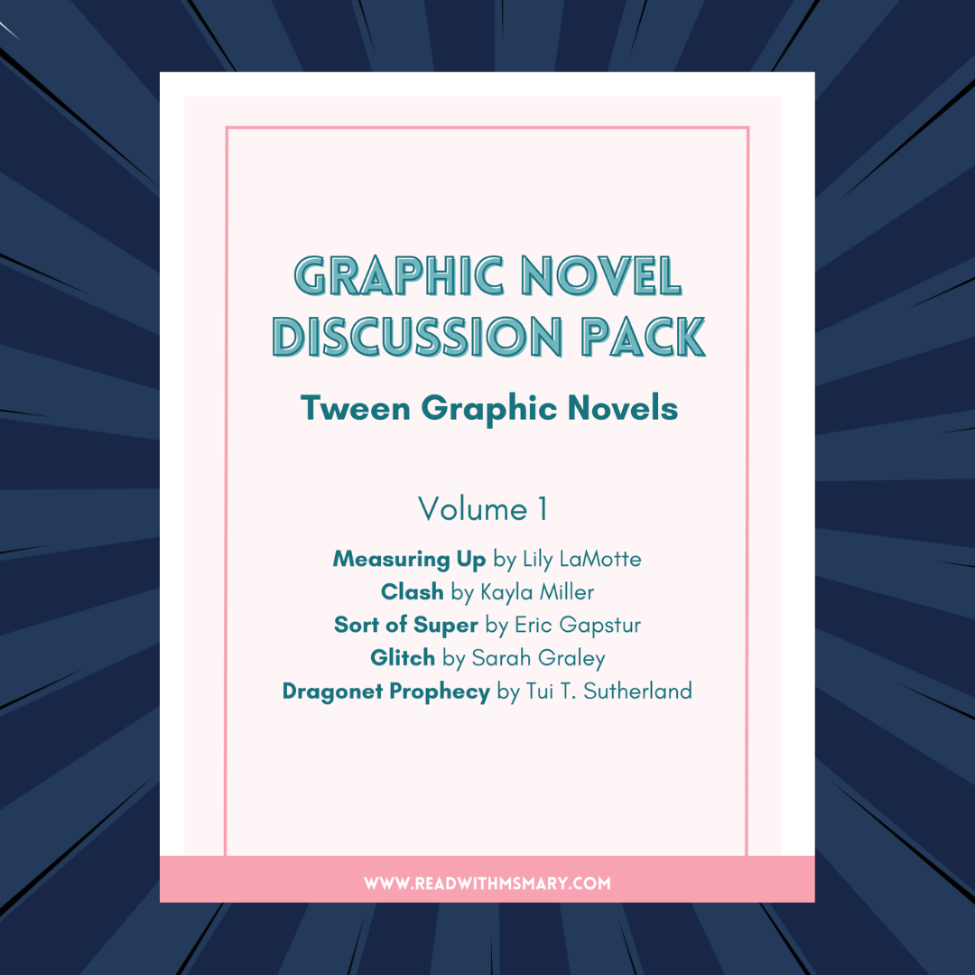 Tween Graphic Novel Discussion Pack, Vol. 1