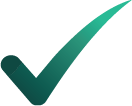 Abstract 3D arrow pointing upward in shades of teal and black