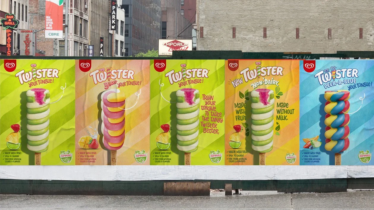 Wall's Twister brand building