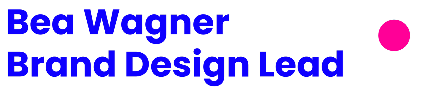 Bea Wagner. Brand Design Lead