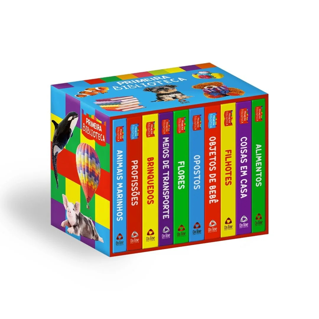 Minha Primeira Biblioteca - Coleção de Livros Infantis