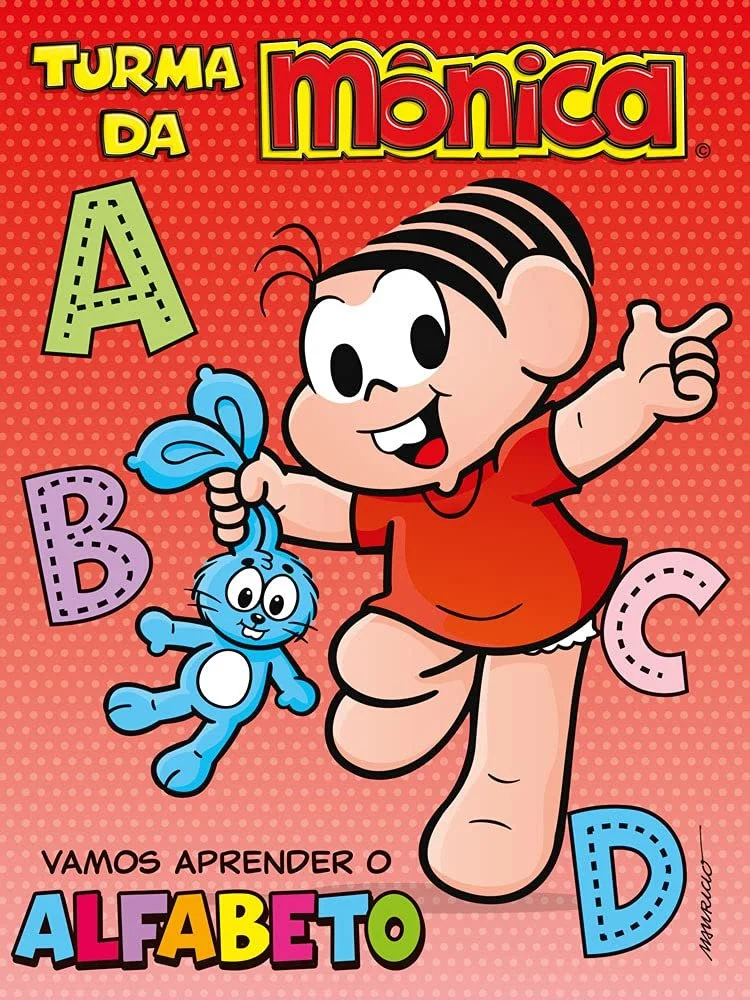 Livro Educativo Turma da Mônica - Aprender o Alfabeto