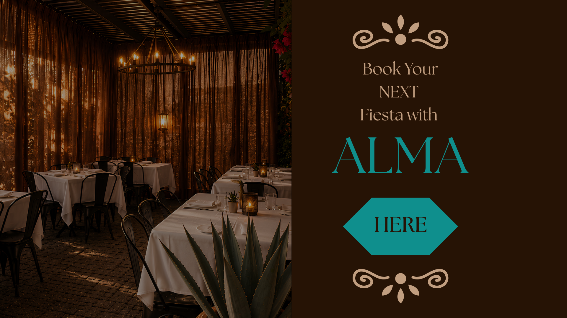 Elegant Private Event Space in Restaurant for Parties or Events in Houston Heights.
