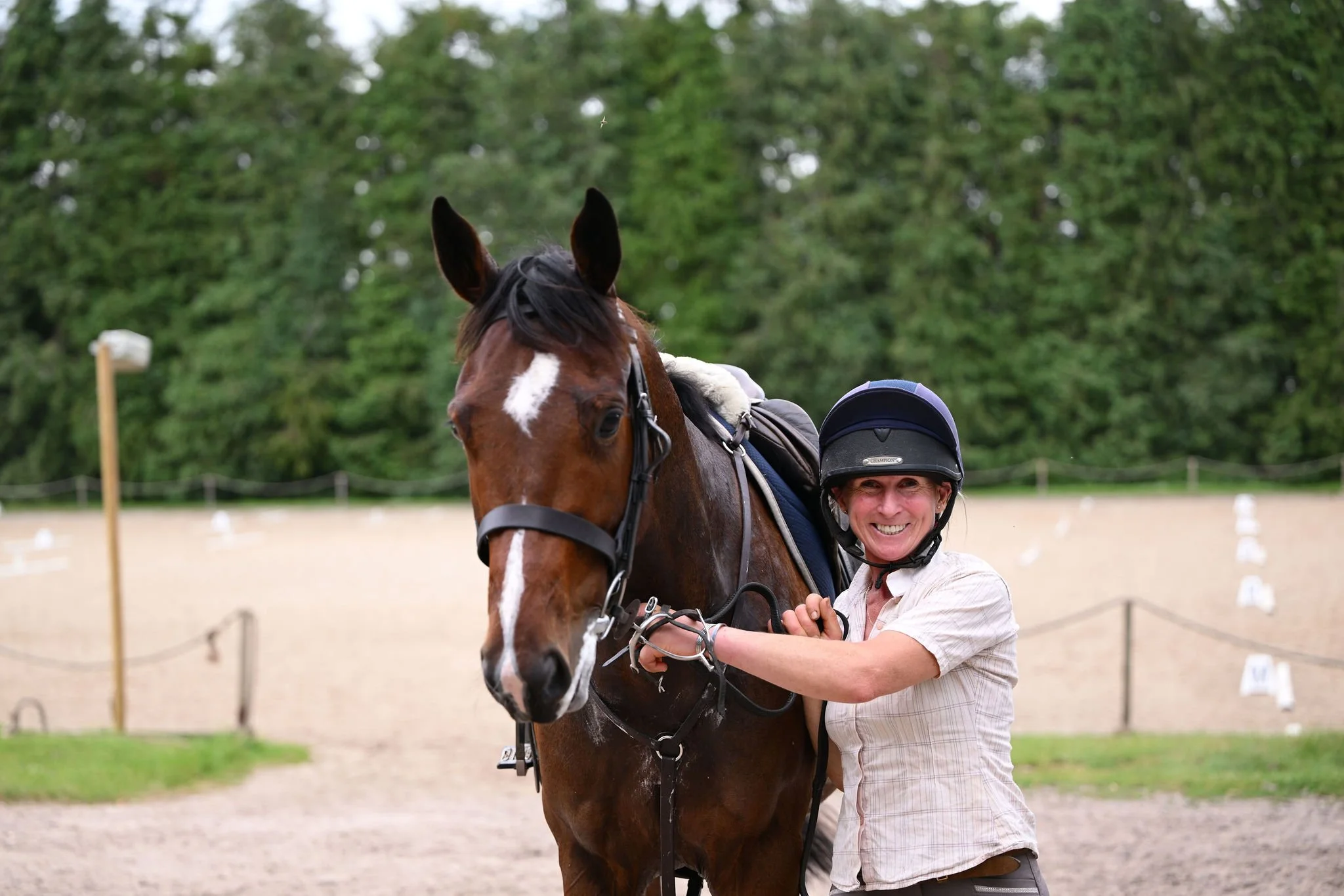 Fiona Jones and Rosco