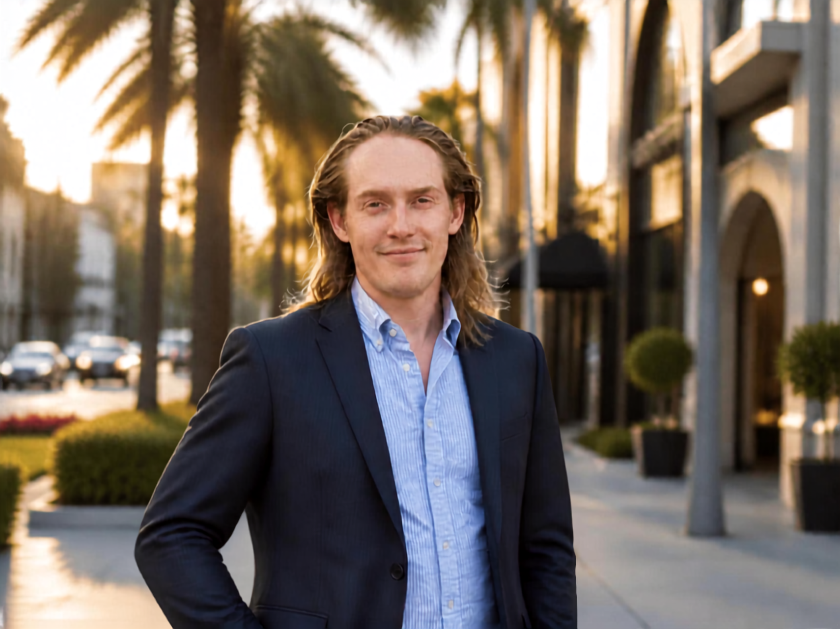 Headshot of Gabriel Senn, LCSW, a therapist specializing in shame, compulsive behavior, and anxiety therapy in Beverly Hills