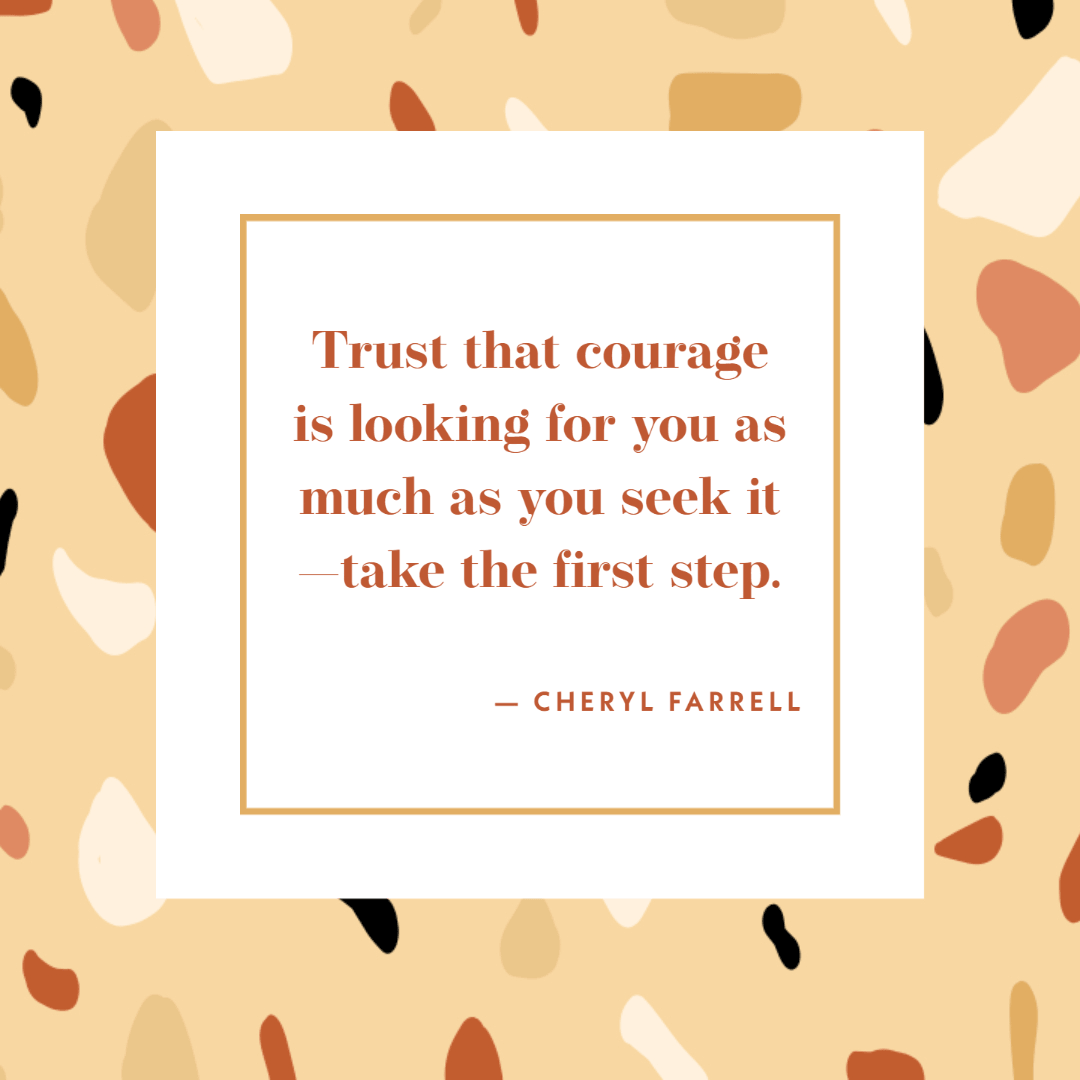 Podcast episode about courage