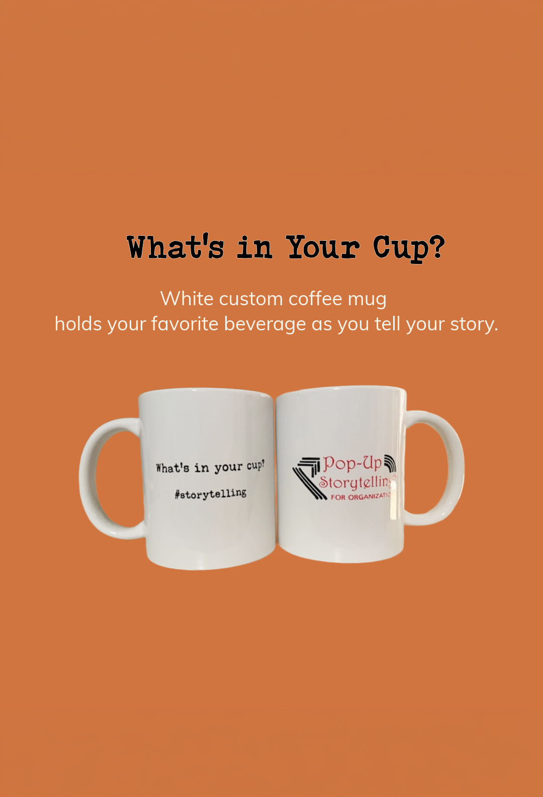 Storytelling services for hire.