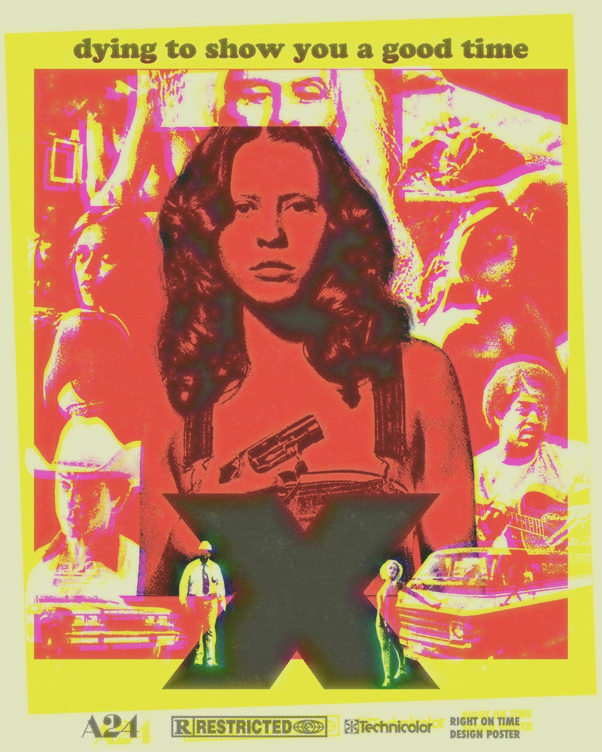 16 of 31 &bull; X &bull; #a24 #horror #filmposter #bootlegdesign #miagoth