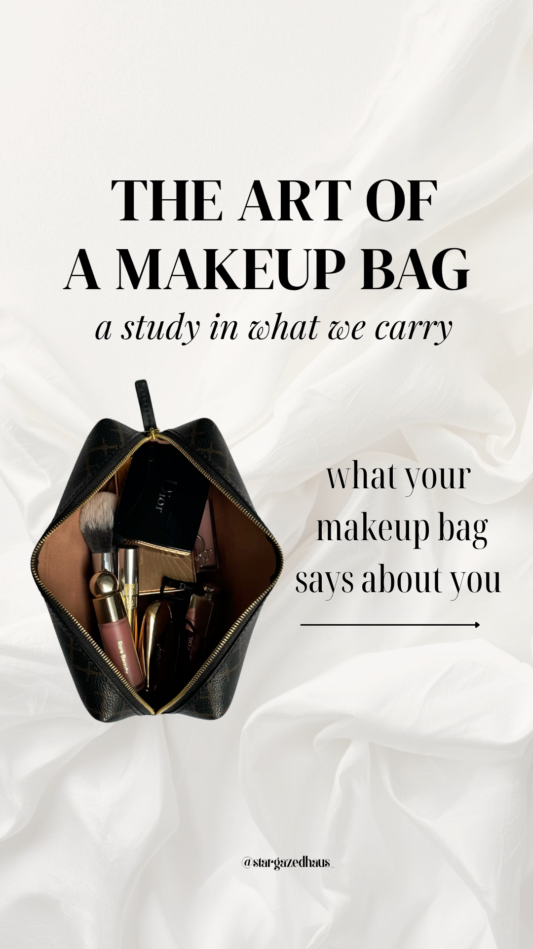 The Art Of The Makeup Bag