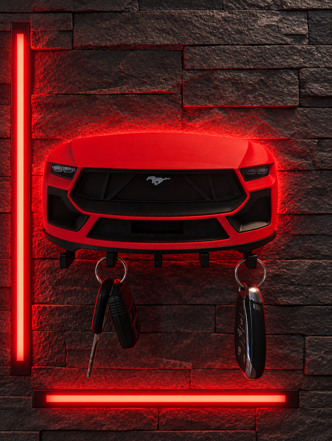 3D Printed Wall Key Chain Hanger