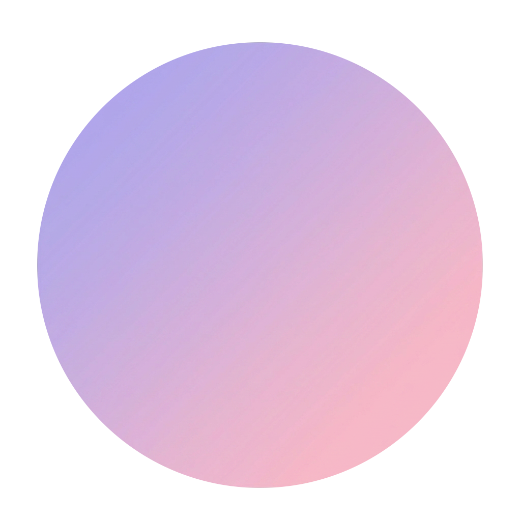An abstract outline icon of a circle sliced into different proportions on the left and right sides, like a pizza.