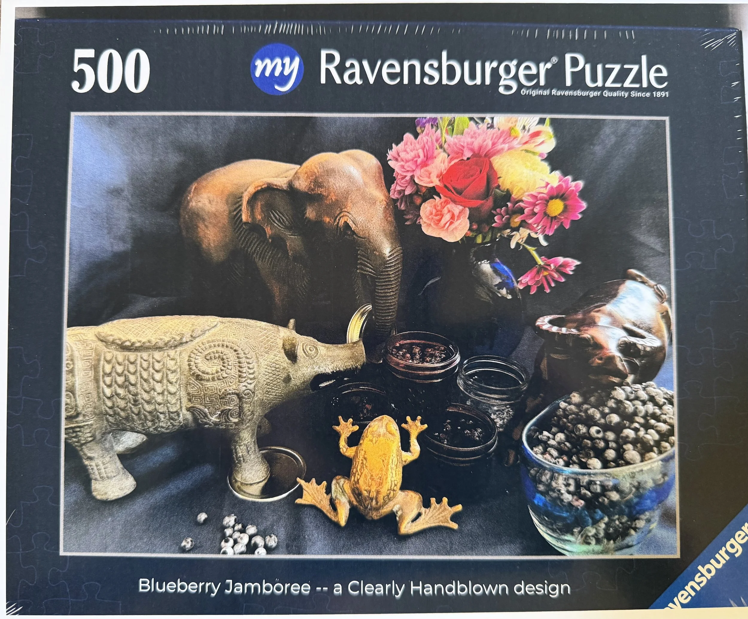 Blueberry Jamboree Ravensburger puzzle box