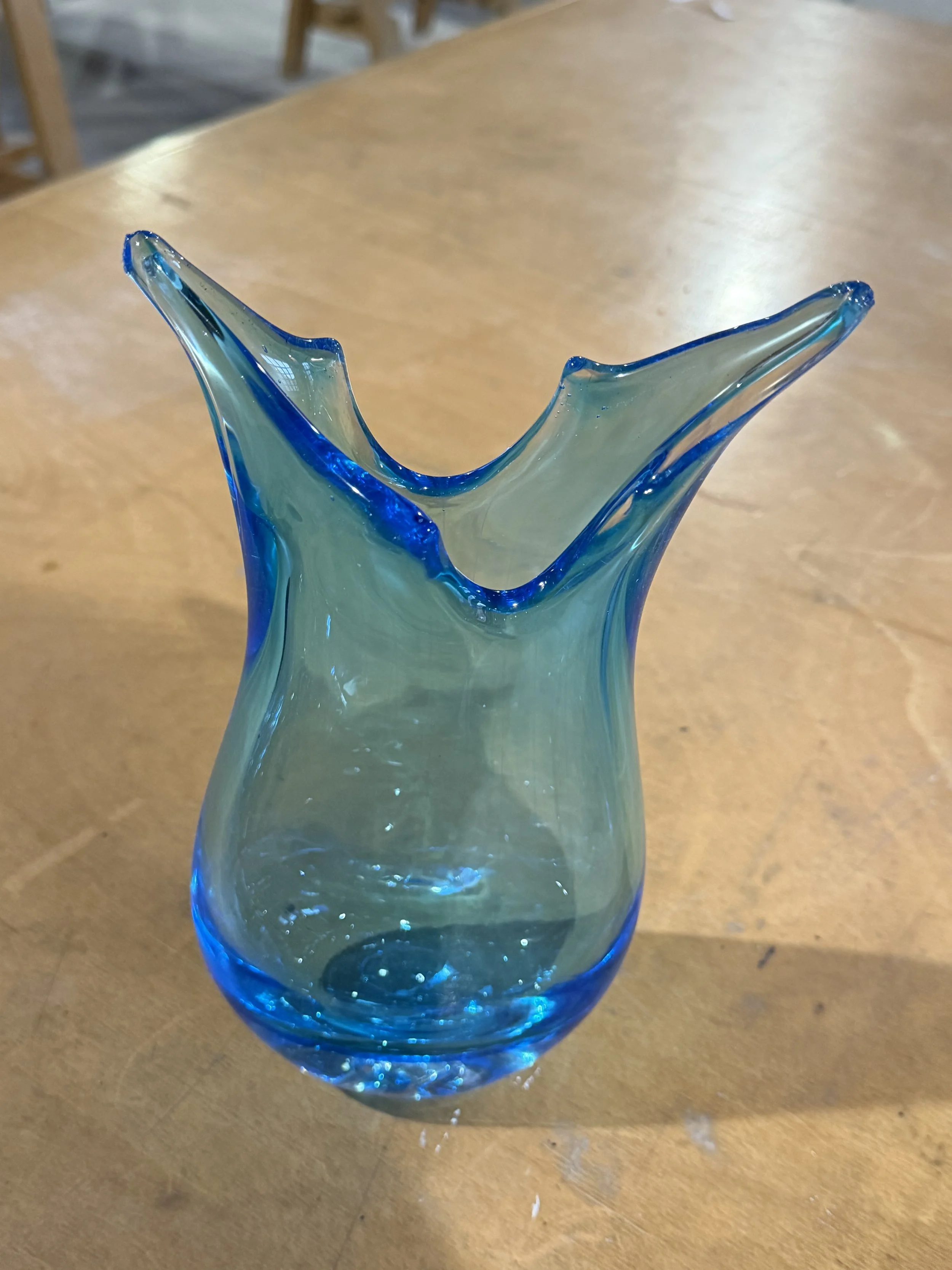Handblown glass vase — Private Collection: Massachusetts.