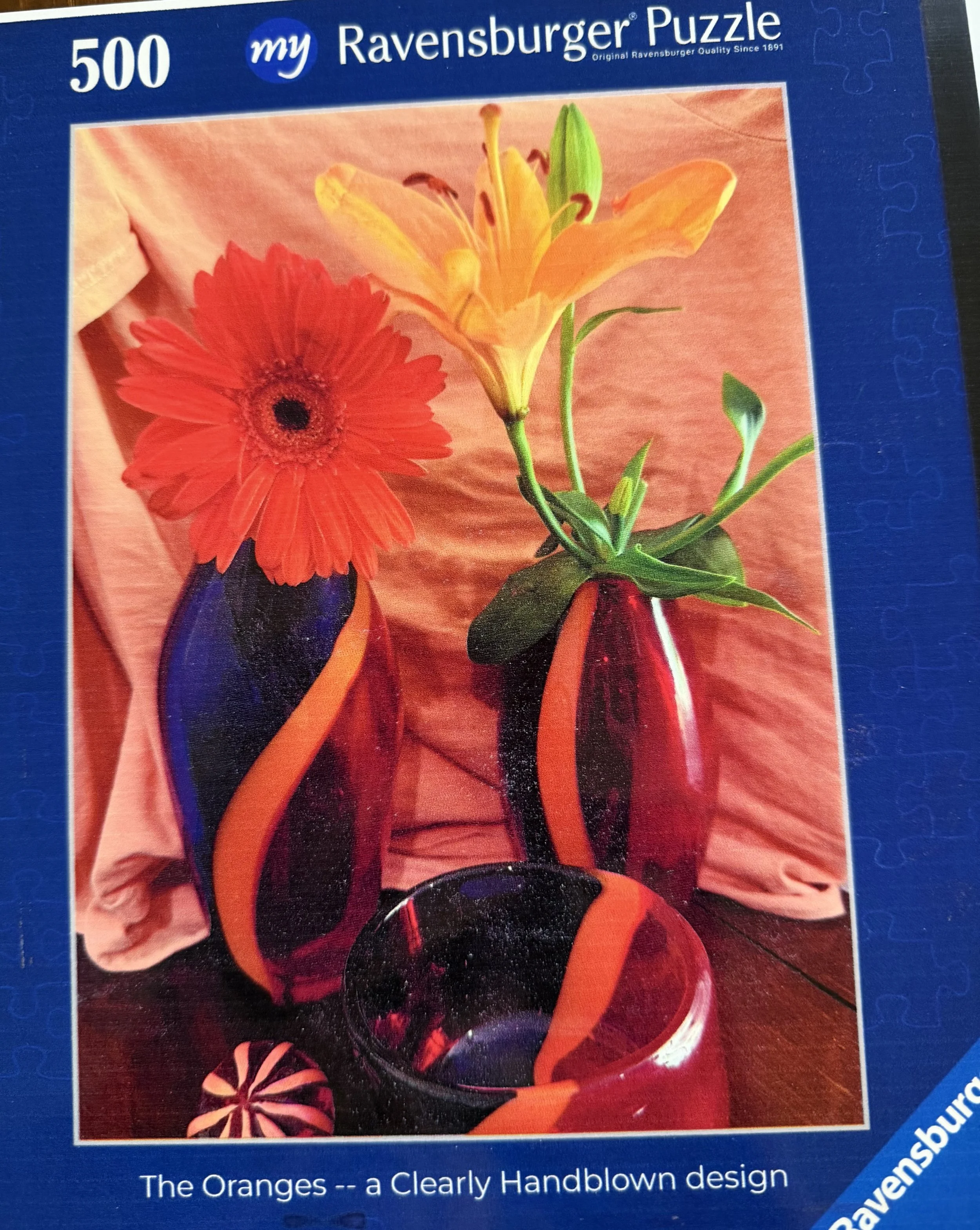 The Oranges Ravensburger puzzle box