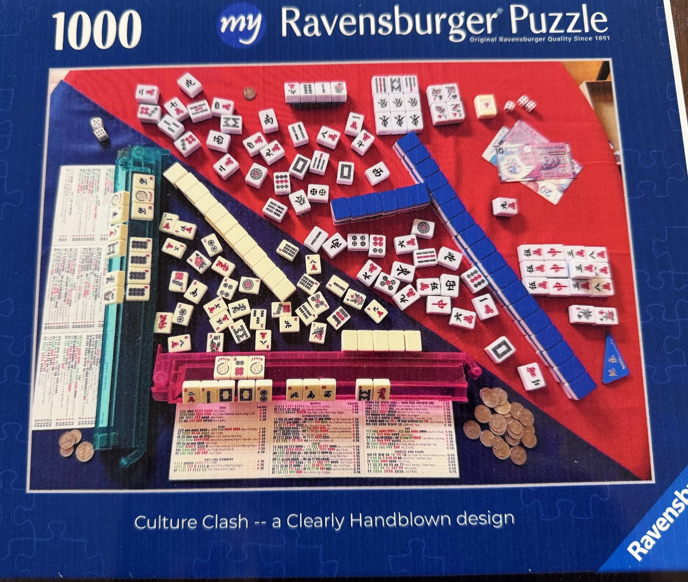 Culture Clash — Ravensburger jigsaw puzzle box.