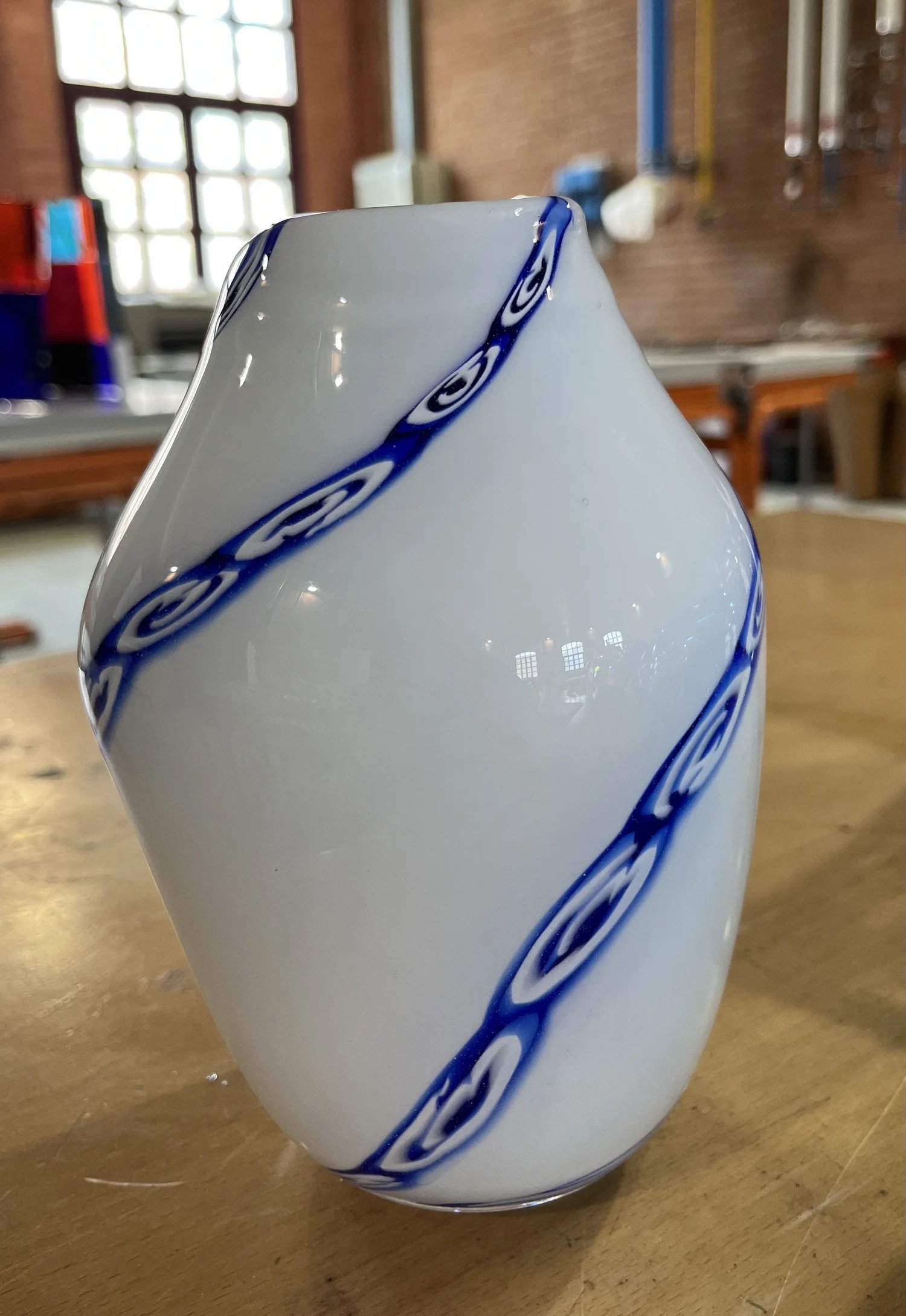 Handblown glass vase — Private Collection: Hong Kong.