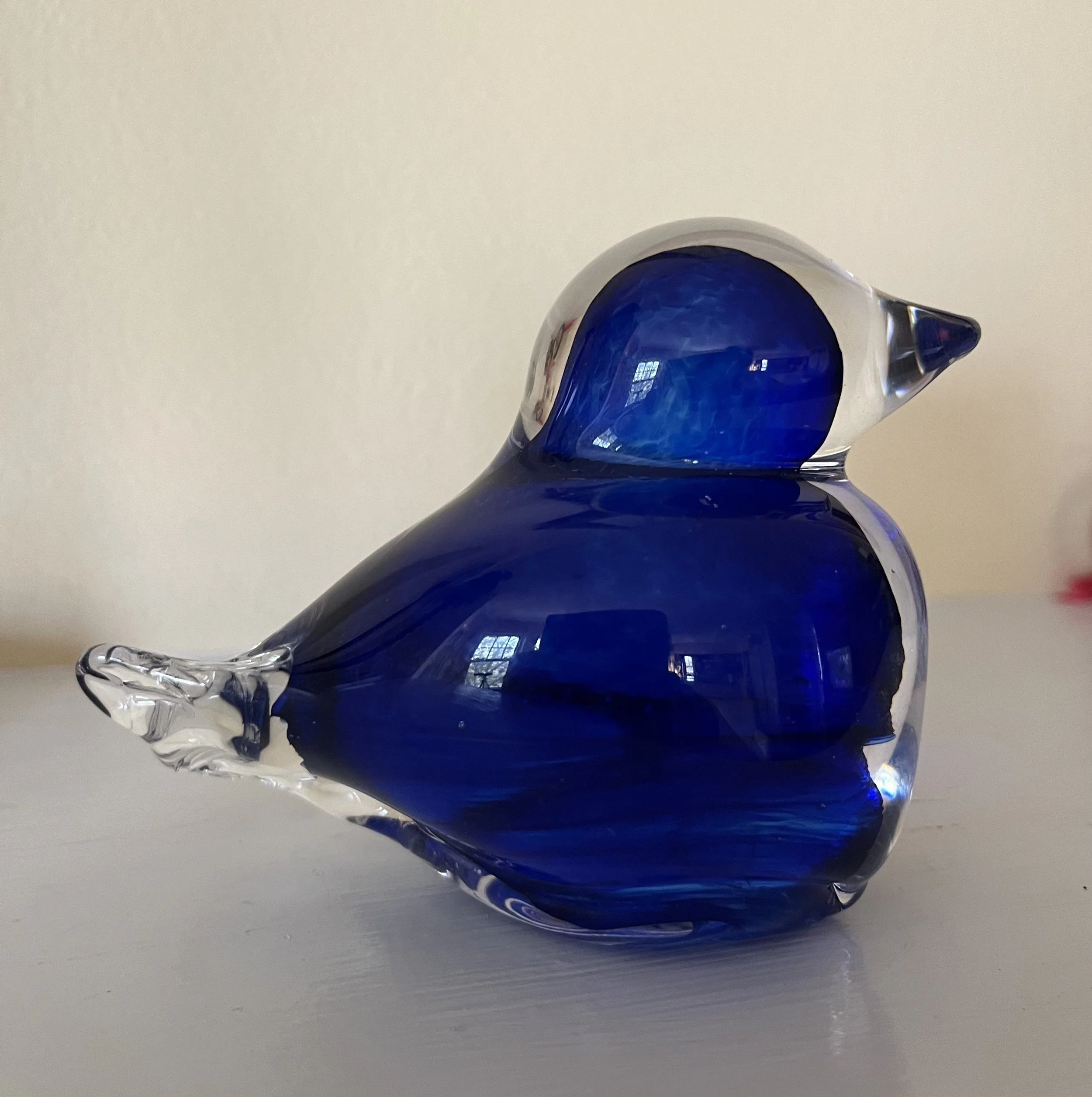 Handblown glass vase from the Artist’s Collection.