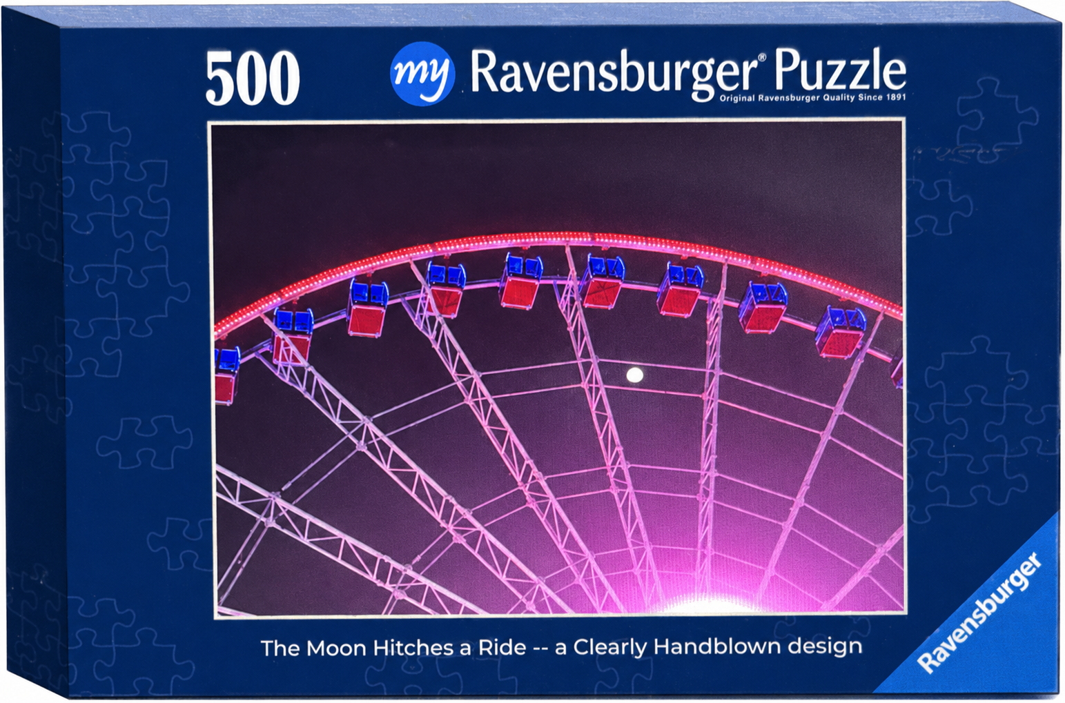 The Moon Hitches a Ride — Ravensburger jigsaw puzzle box.