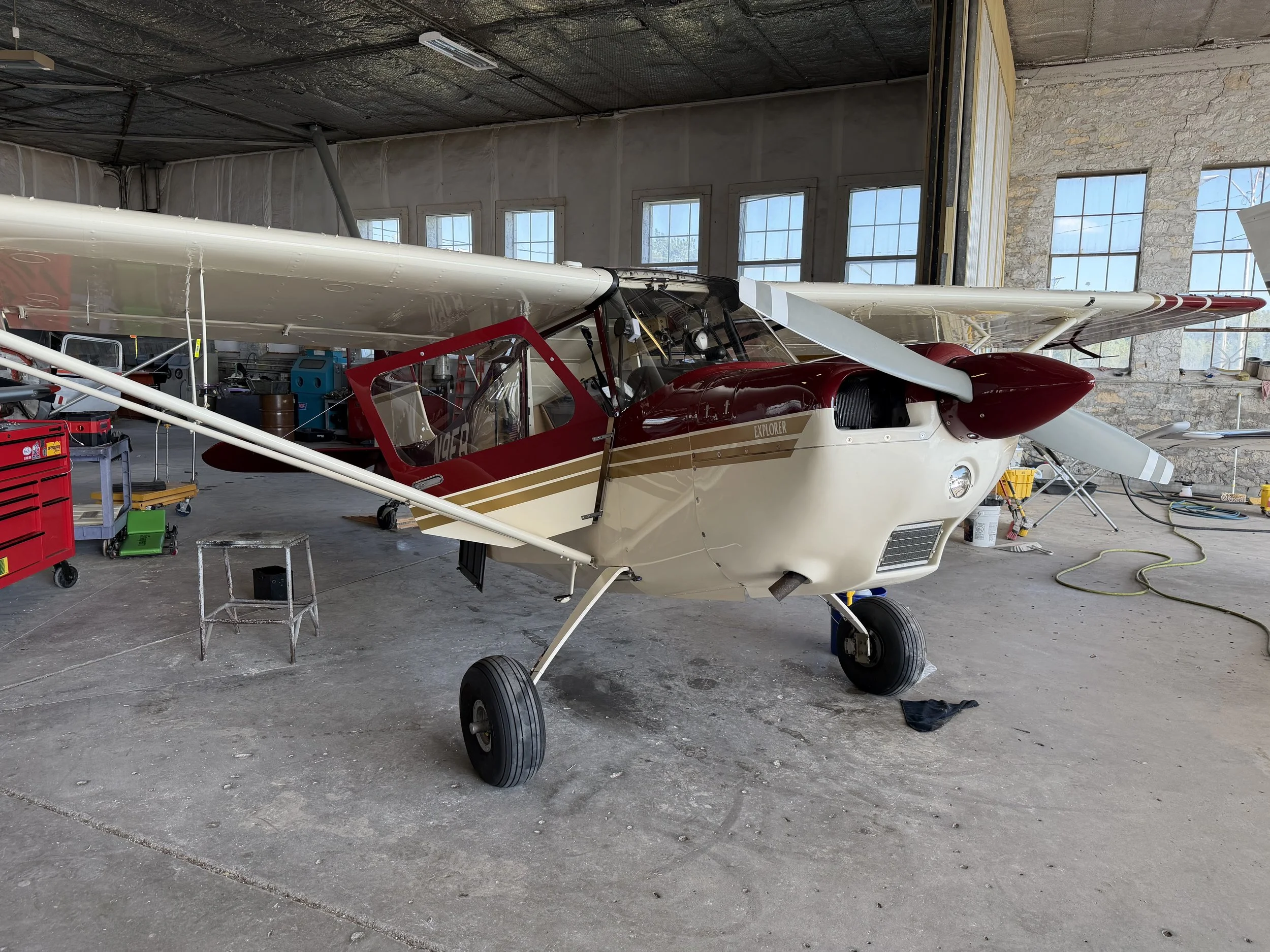 Kansas Aircraft Detailing No rinse clean citabria.jpeg
