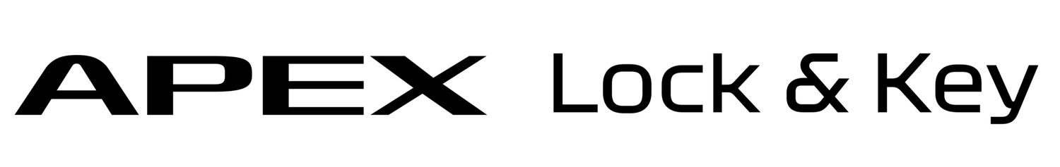 Apex Lock &amp; Key