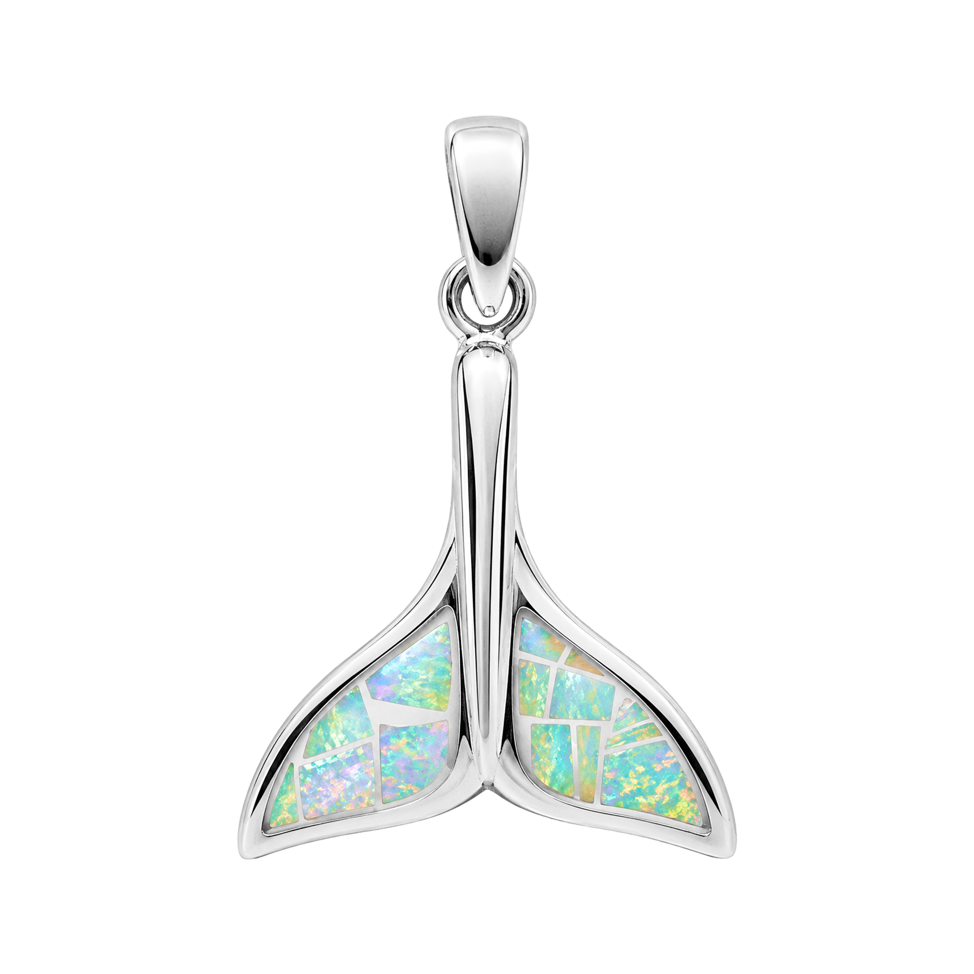 Dije Cola de Ballena Plata