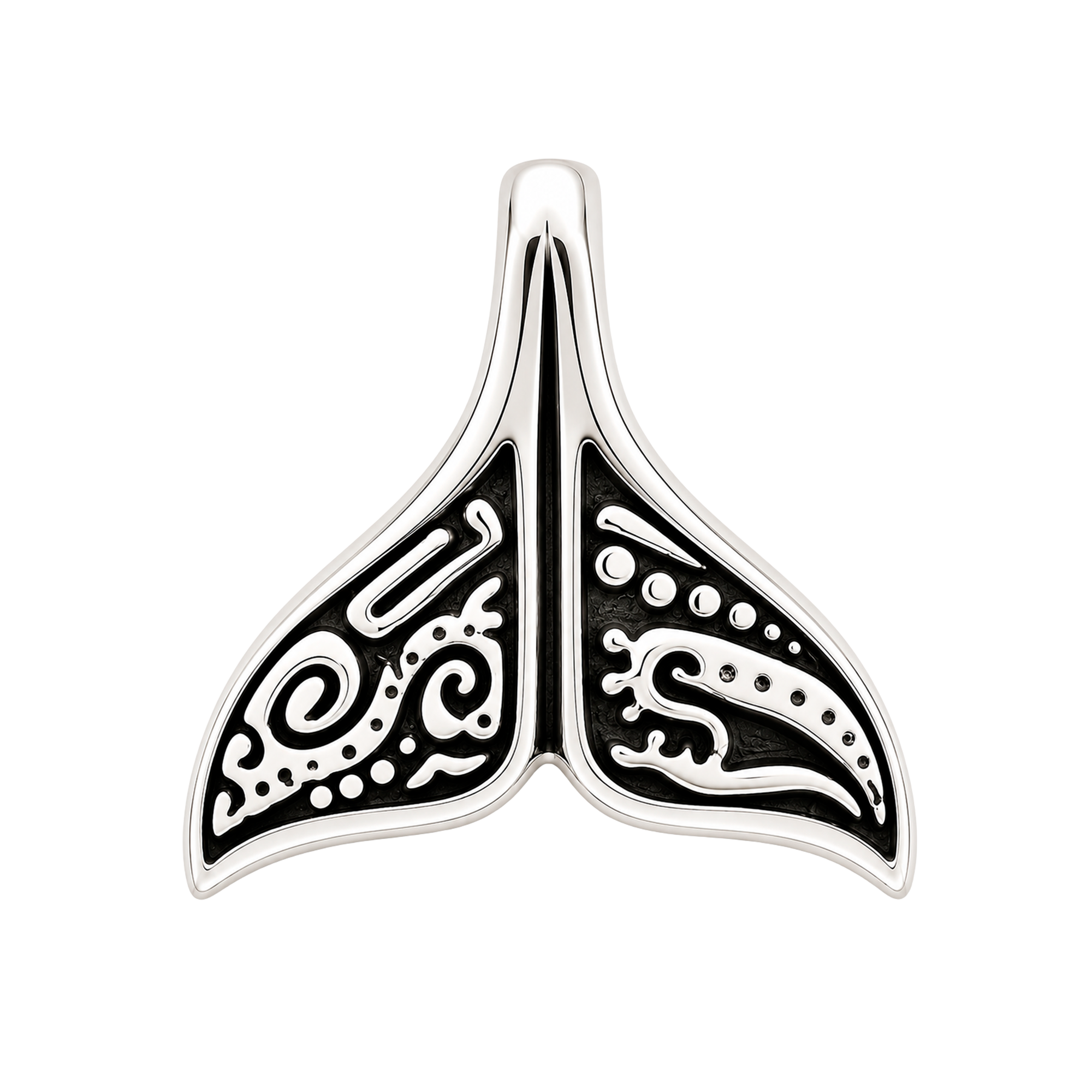 Dije Cola Sirena Tribal Plata