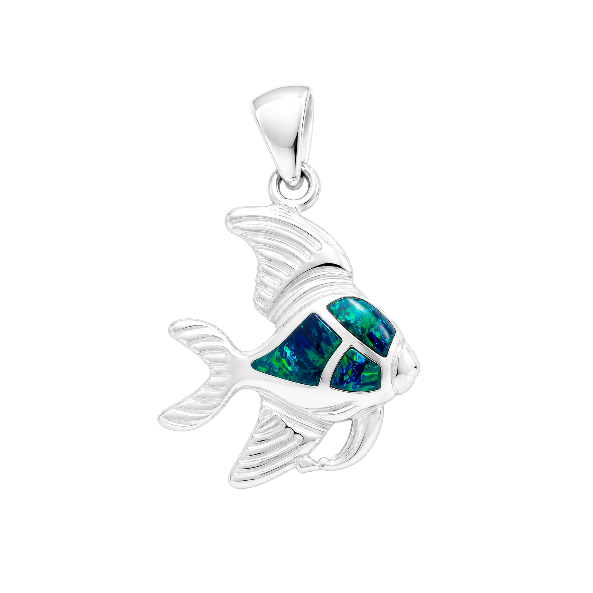 Dije Pez Angel Plata