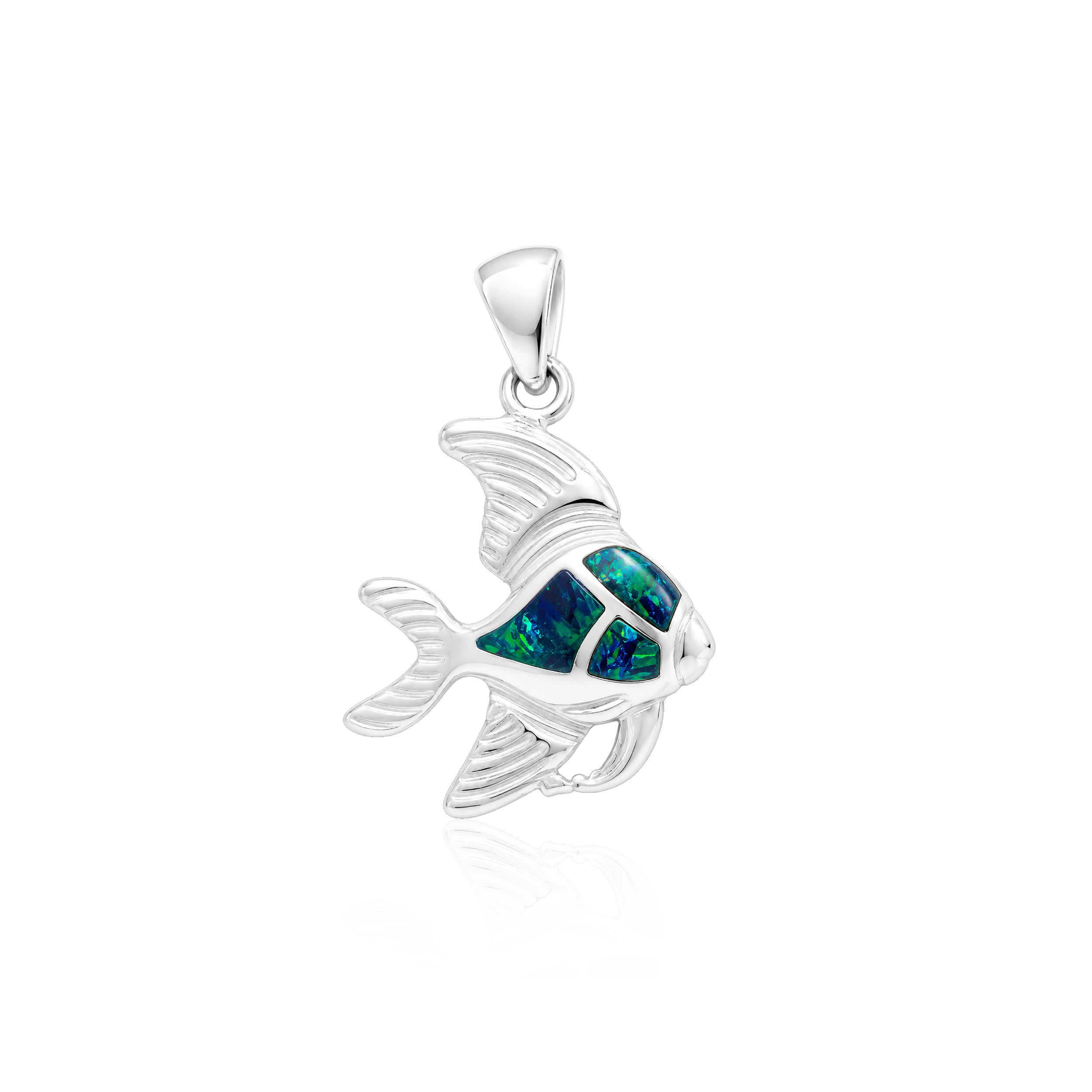 Dije Pez Angel Plata