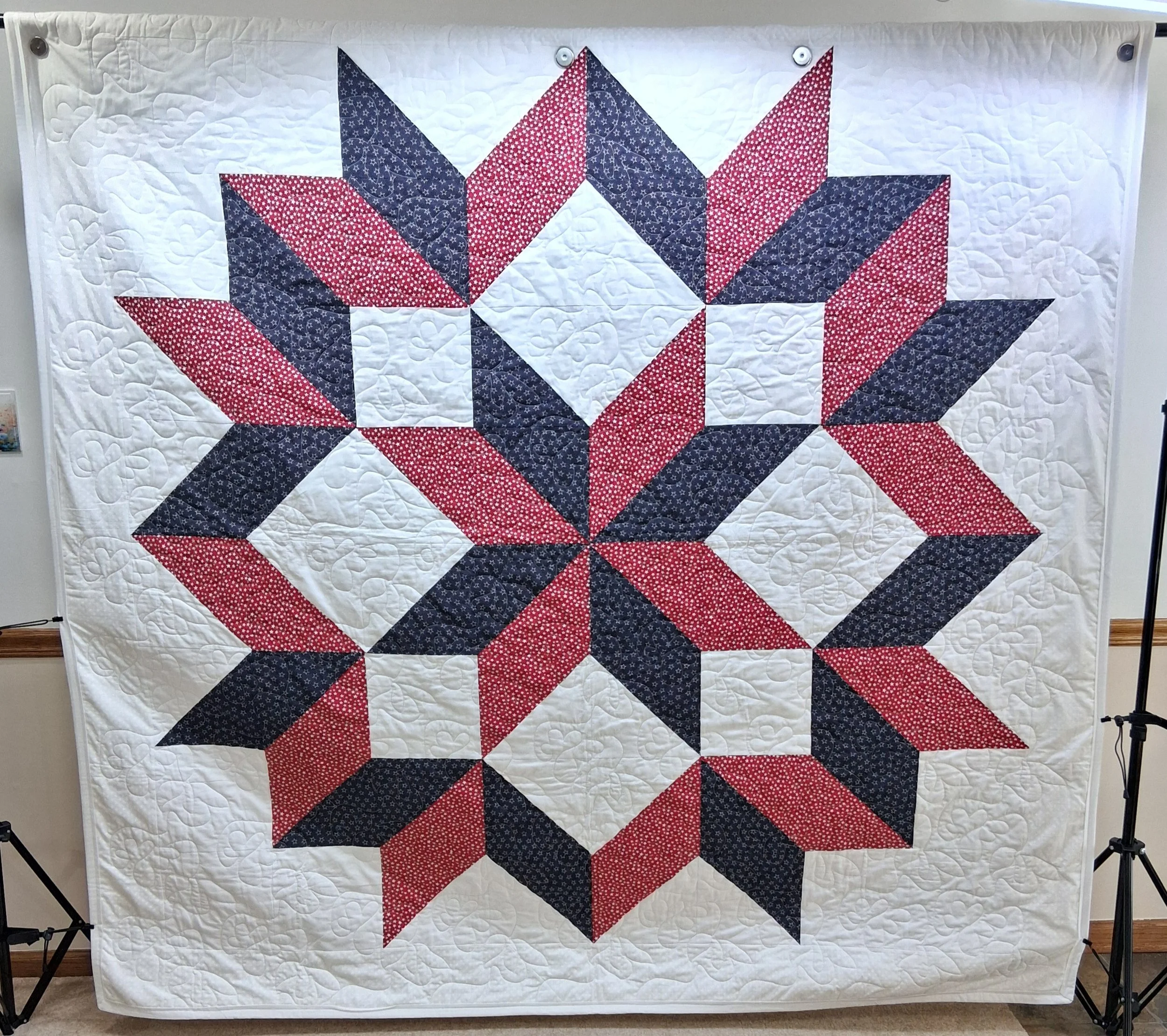 4th of July Carpenters Star 79 X 79