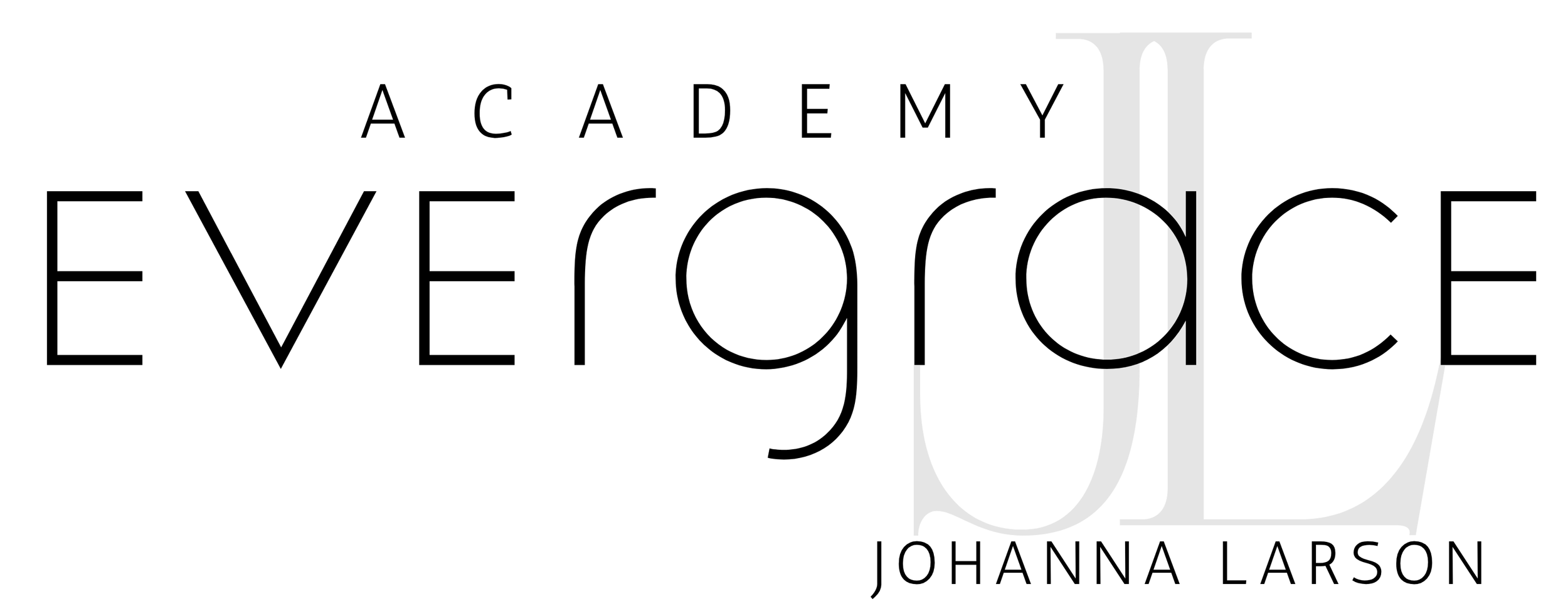 The word 'LOVE' written in large, artistic black letters with a stylized Font.