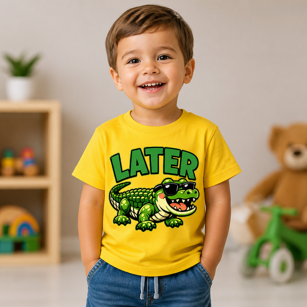 🐊 LATER GATOR Toddler Tee