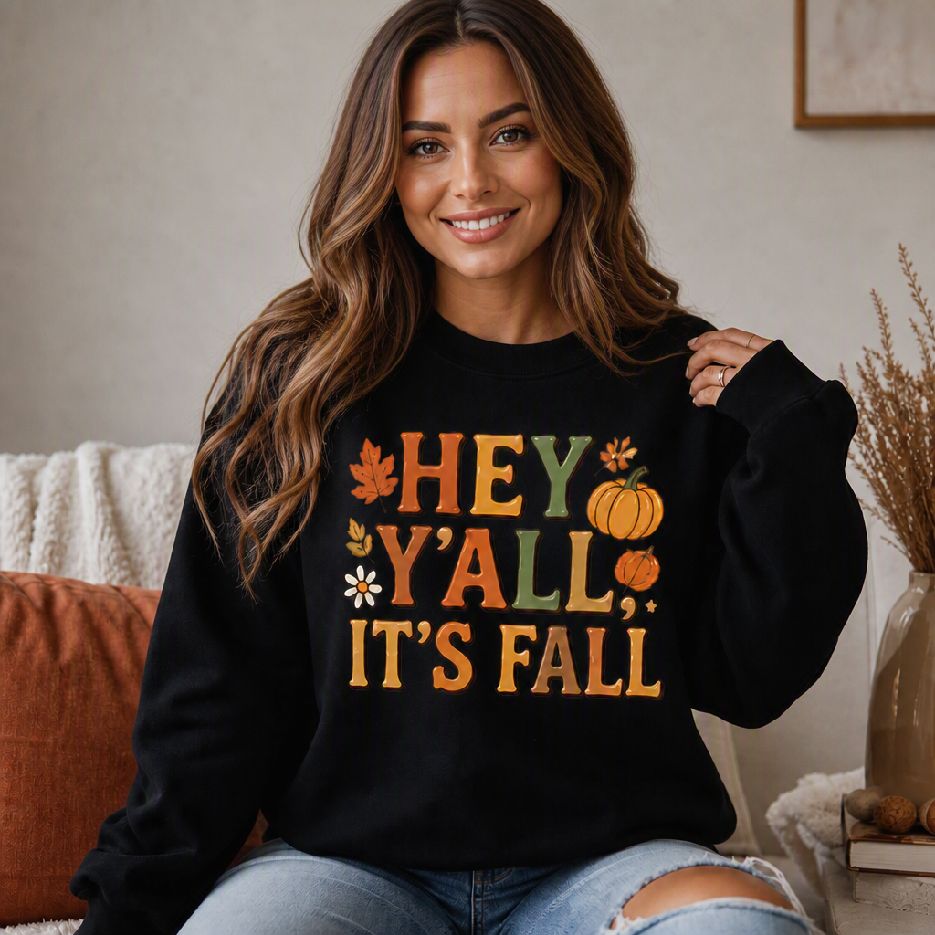 “Hey Y’all, It’s Fall” Sweatshirt